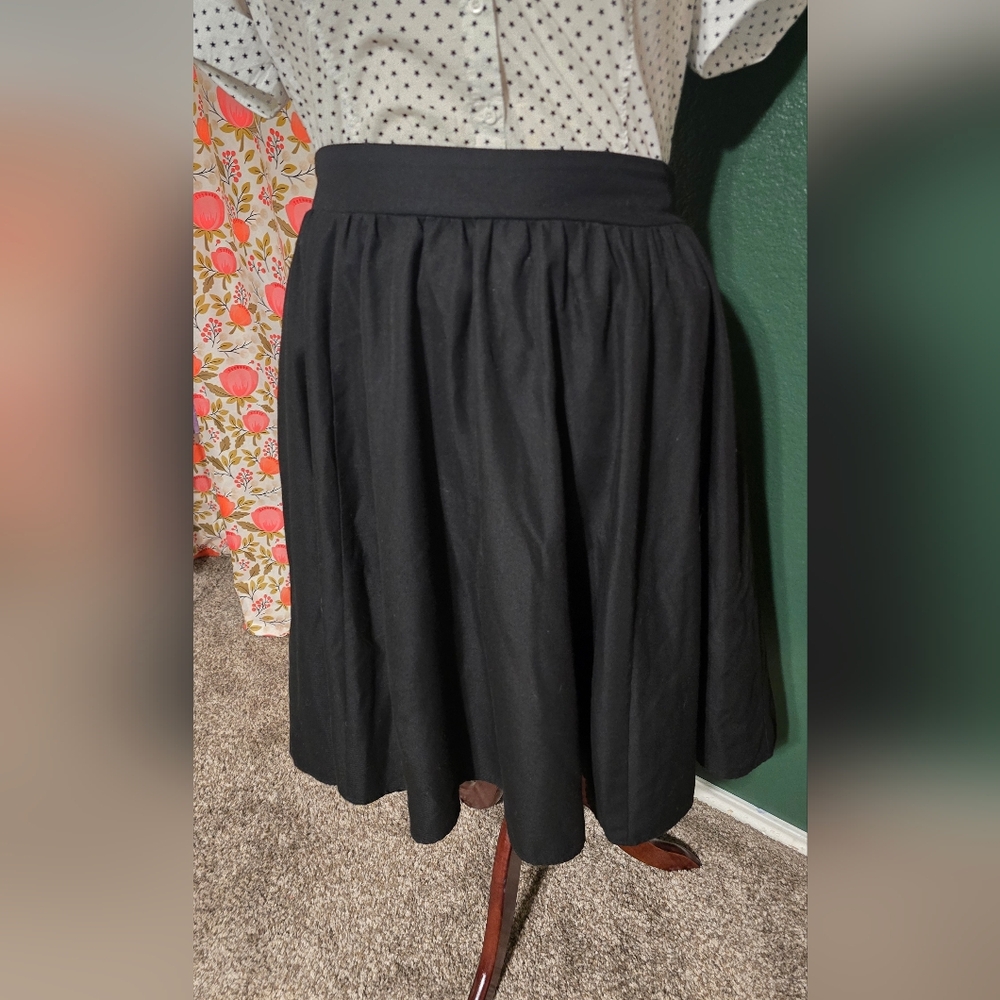 Torrid Black A-Line Skirt